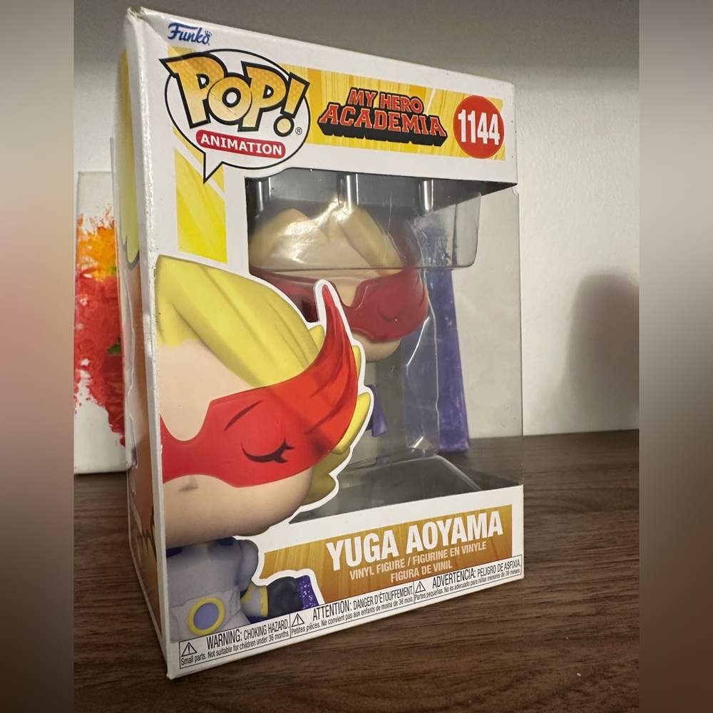 Funko My Hero Academia Yuga Aoyama Figure with Red Mask